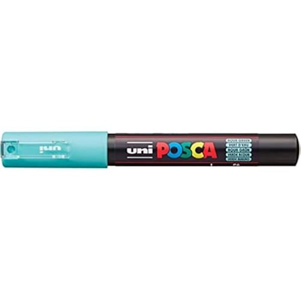 Marker - UNI-BALL - Posca 0,7 mm - Monivärinen - Hieno kärki - Pyyhimätön mångfärgad