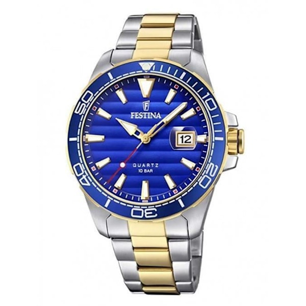 Ur - Festina - F20362-4 - Rustfrit stål - Vandtæthed 10 ATM - Analogisk Flerfärgad