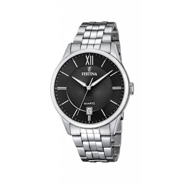 Ure - FESTINA - F20425_3 - Kvarts - Analog - Grå stål Grå