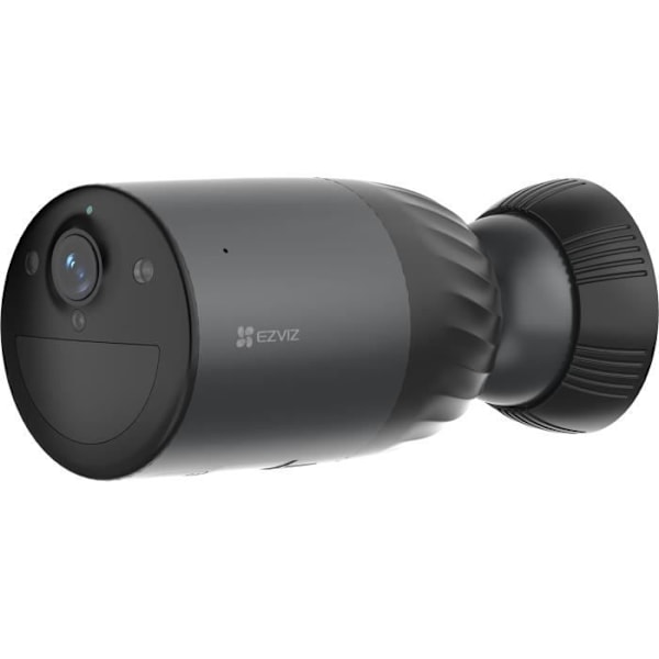 Övervakningskamera - EZVIZ - BC1c 4K - 10400mAh batteri - Färg mörkerseende - AI-detektion - Wi-Fi 6 Grå