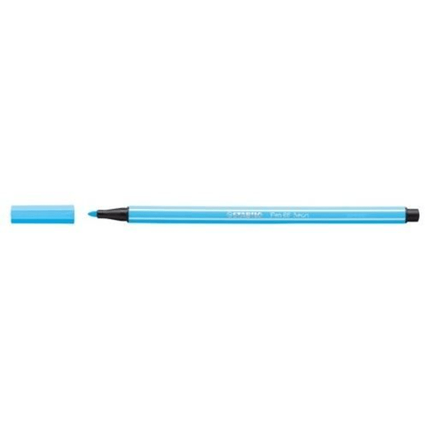 Filtpenna - STABILO - AQUACOLOR - Set om 10 - Fin spets - Blå Blå