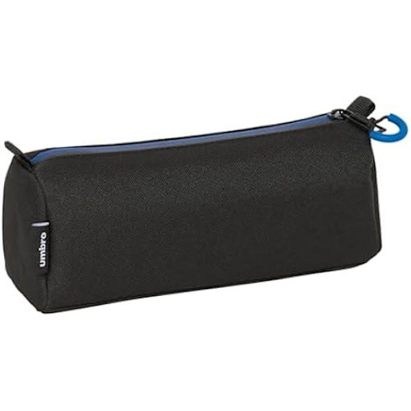Trousse - SAFTA - Umbro Jet Black - Med Dragkedja - Fack - För Skolbarn Svart