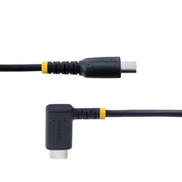 USB C - Latauskaapeli - STARTECH - 1 m - Nopea lataus - Musta - PVC