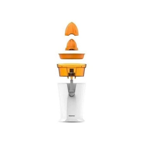 TAURUS - Sitrushedelmäpresse - 2 kartiota - 40W - Citrus UP - valkoinen/oranssi orange