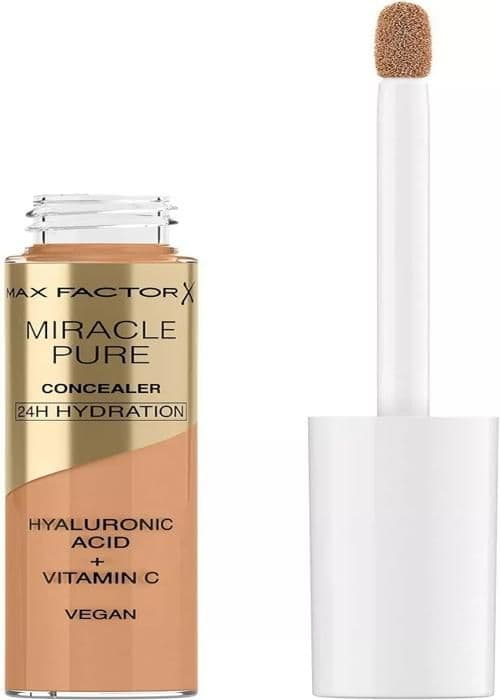 Anticerne - MAX FACTOR - 24H PURE MIRACLE - Hyaluronsyre - Vitamin C - 04 Medium 04 Medium