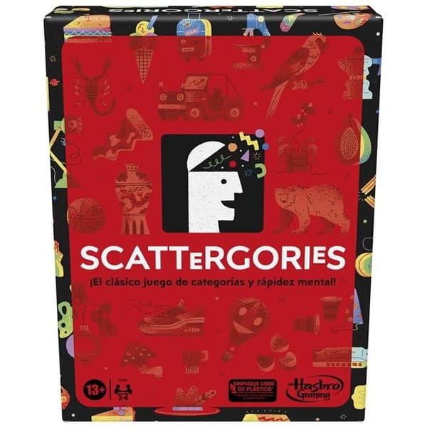 Brætspil - Hasbro - Scattergories Refresh - Spansk Version