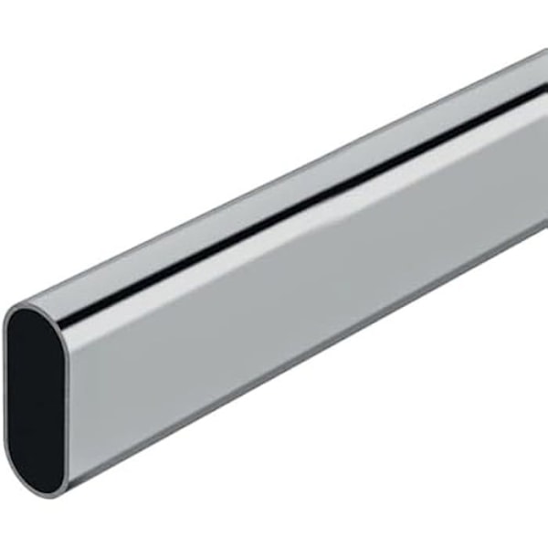 Opbevaringsstang - STOR PLANET - Oval - 100 cm - Krom - Moderne design Flerfärgad