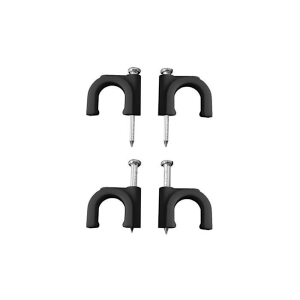 GENERIC – musta nippusiteen pidike 2x6 putkiputkelle nro 10 (BOX 100 U.)