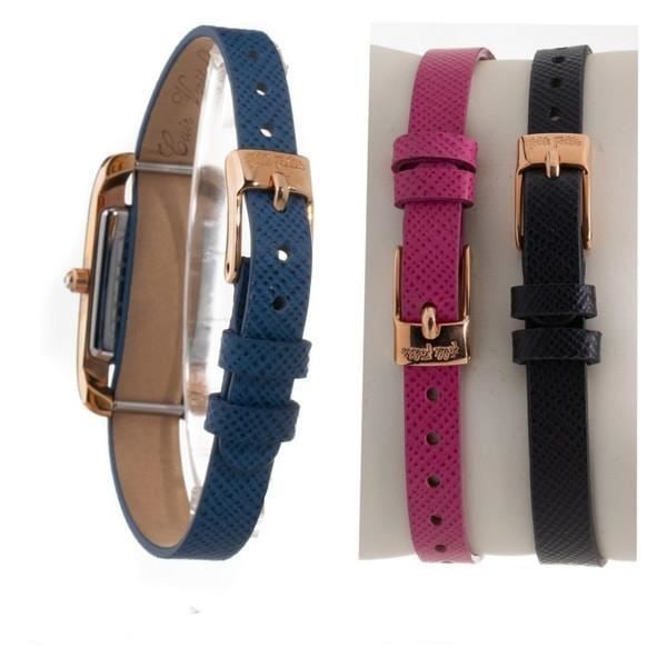 Kvinnoarmbandsur - Folli Follie - WF13B064SPWA - Läder - Kvarn - Rund Vit