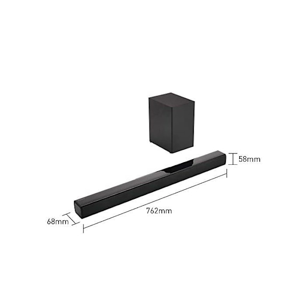 Panasonic SC-HTB100 Soundbar 45W Bluetooth HDMI ARC USB Musta