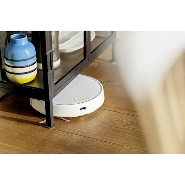 KARCHER RCV 3 - Robotstøvsuger og -moppe, App Control, LiDAR Laser Navigation, Kortlægning, Rumdetektion Vit