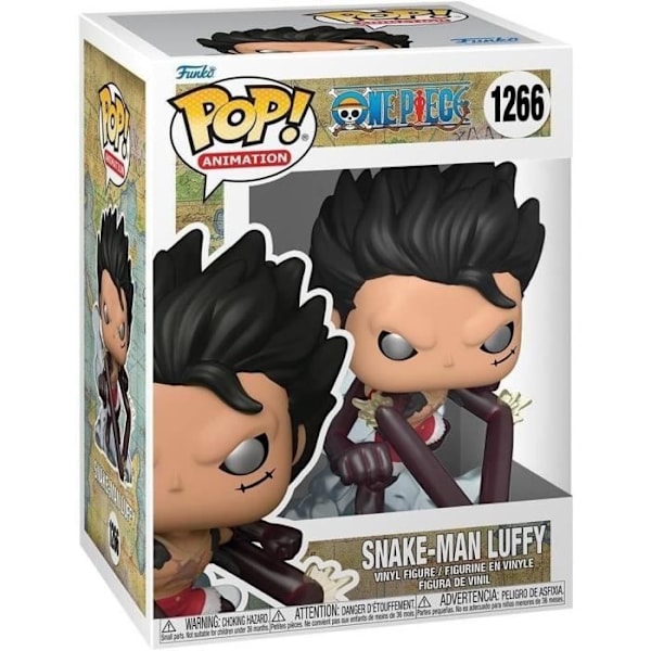 Figurine - FUNKO POP - Animation One Piece - Snake-Man Monkey D. Luffy - 1 266 Flerfärgad
