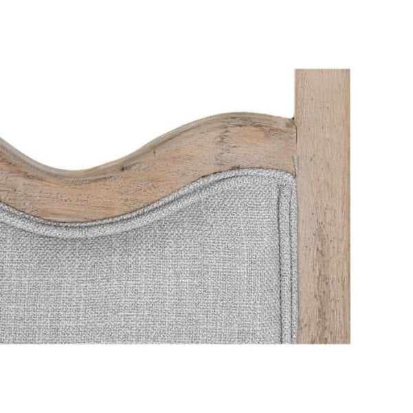 Lænestol DKD Home Decor Gran Polyester Lysebrun Lysegrå (66 x 70 x 88 cm)