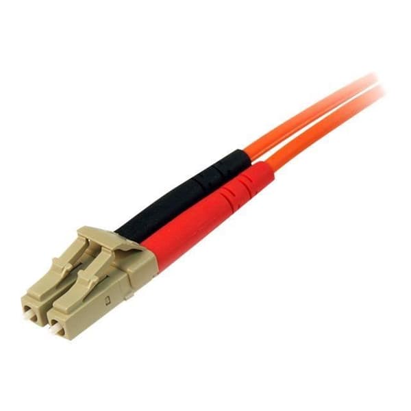 Multimode 50/125 LC / LC duplex optisk fiber patch-kabel - 10 m - STARTTECH