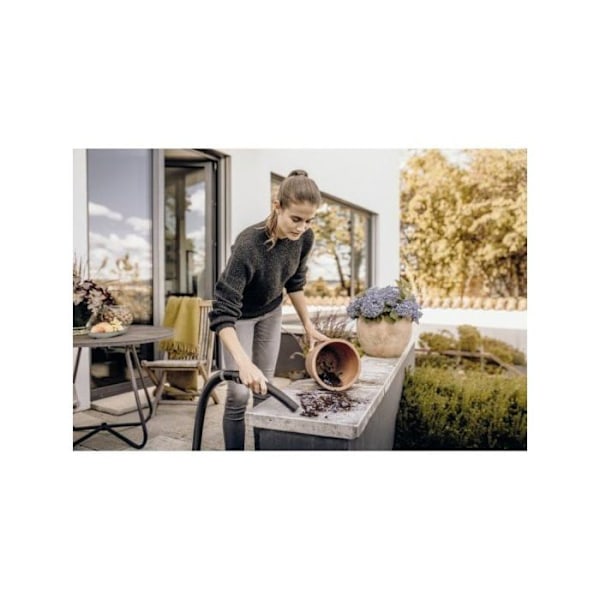 Vesi- ja pölynimur - KARCHER - WD 3 V-17/4/20 - 1000 W - 17 L - Monitoiminen Gul svart