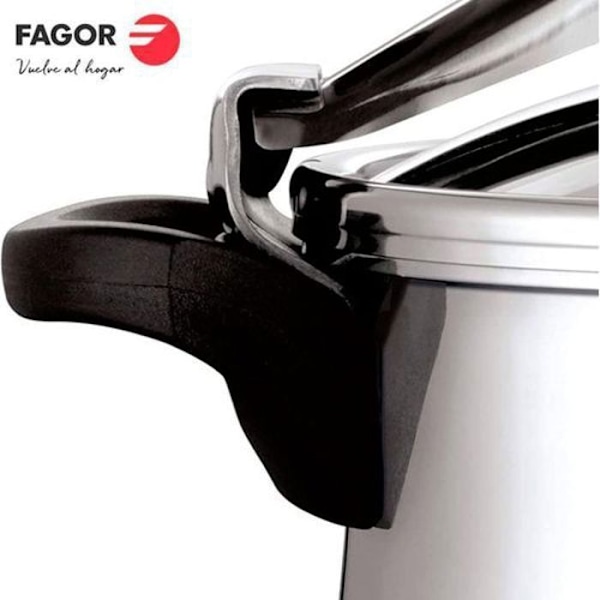 Trykkoger - FAGOR - Clásica Bombe 8 - 8 L - 18/10 rustfrit stål - Induktion, 3 sikkerhedssystemer Pengar
