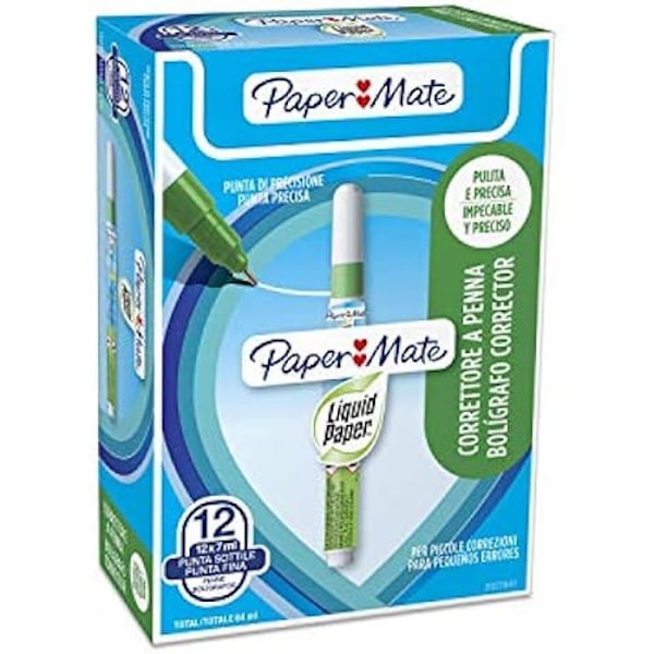 Peitevoide - PAPER MATE - S0900010 - Hieno kärki - Nopeasti kuivuva - Tasainen peitto