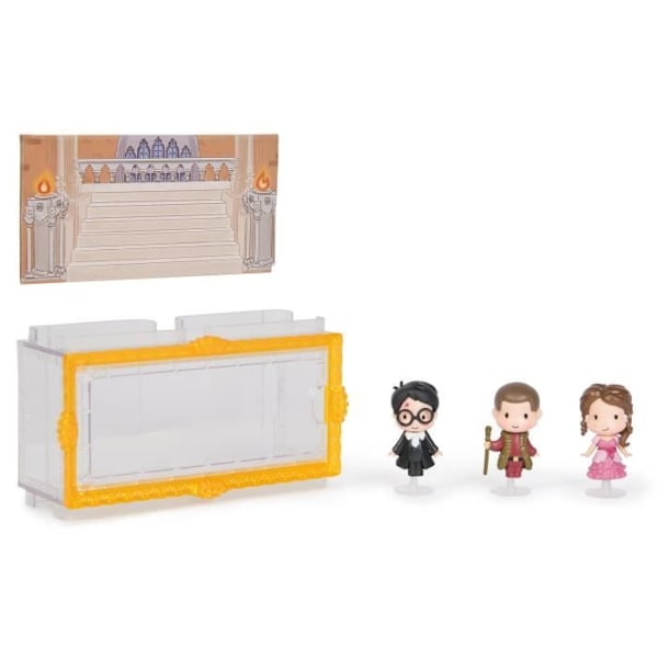 SPIN MASTER MULTIPAK 3 FIGURINER BAL DE NOËL MAGISKE ØJEBLIK SÆSON 4 Wizarding World Flerfärgad