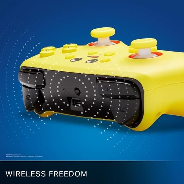 Trådløs spilcontroller - POWER A - Nintendo Switch - Fortnite: Peely - Gul - Bluetooth Gul