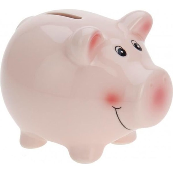 Tender Toys keraaminen säästöpossu 11 cm pinkki
