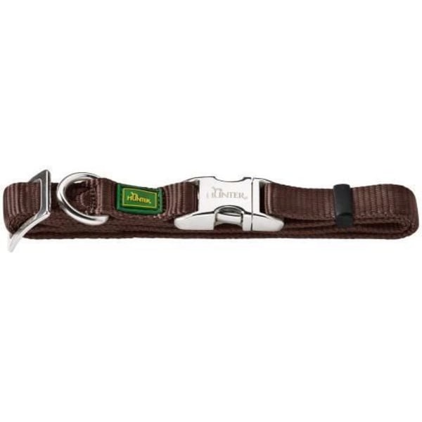 Koiran kaulapanta - Hunter - Vario Basic Alu Strong - Ruskea - Koko S - Kestävä nylon Brun