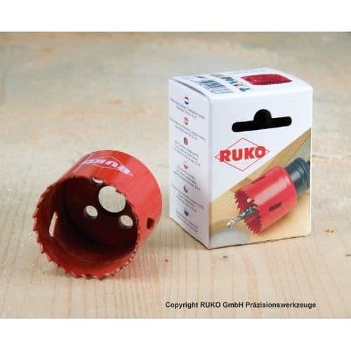 Bi-metallisk hulsave - RUKO - 106070 - 70 mm - Rød - Multi-materialer