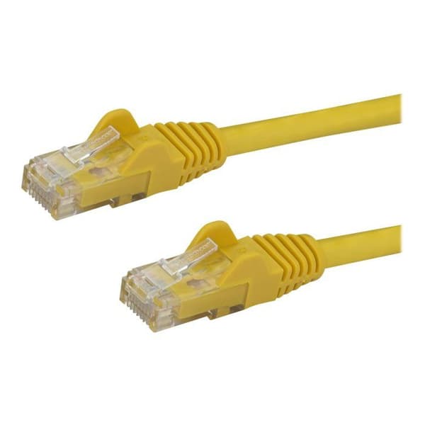 STARTECH Cat6 Gigabit UTP-netværkskabel - Hookless - 10 m - Anti-Snag RJ45 Ethernet-ledning - Han / Han Patch-kabel - Sort