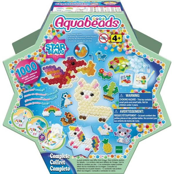 Aquabeads - 31601 - Tähtihelmien luomisstudio lapsille Flerfärgad