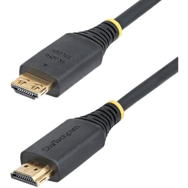 HDMI-kabel - STARTECH.COM - 90cm - 4K 60Hz - 18Gbps - Forgyldt stik Sort