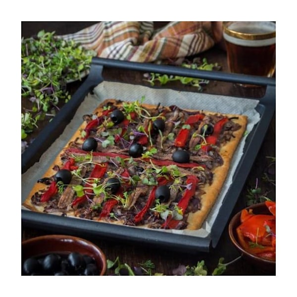 Grillaus Palcha - BRA - A271545 - 45 cm - Alumiini - Musta Svart