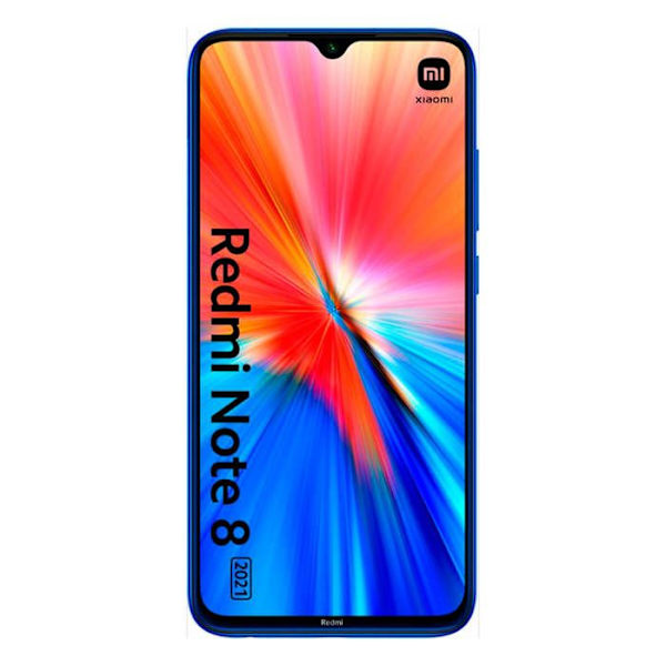 TÉLÉFONI, Smartphone, GSM/GPRS/EDGE/UMTS/HSDPA, Xiaomi, Xiaomi Redmi Note 8 2021 Blå 4 64