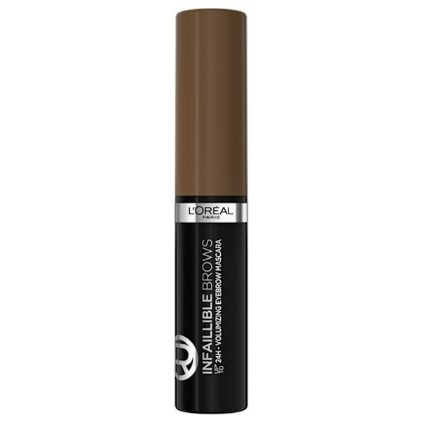 Ripsiväri - L'Oréal Paris - Kulmakarva Artist Plump & Set - Sävy: 108 Tummanruskea - Volyymigeeli