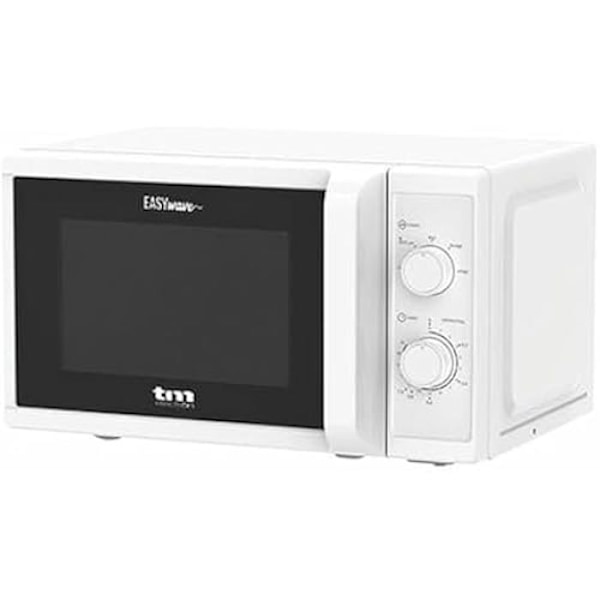 TM ELECTRON TMPMW002WHT EASYWAVE mikroovn - 20L kapacitet - 5 effektniveauer - Afrimningsfunktion