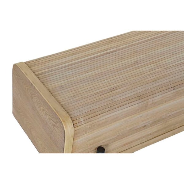 Bänk i trä och metall DKD Home Decor naturlig