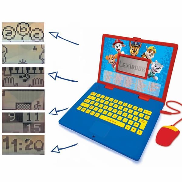 Barn computer - Lexibook - Modell Lexibook - Bilingv - 124 aktiviteter - Ergonomisk