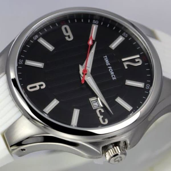 Ure - TIME FORCE - TF4053M11 - Sort Farve - Batterier Inkluderet - Indvendig Sort