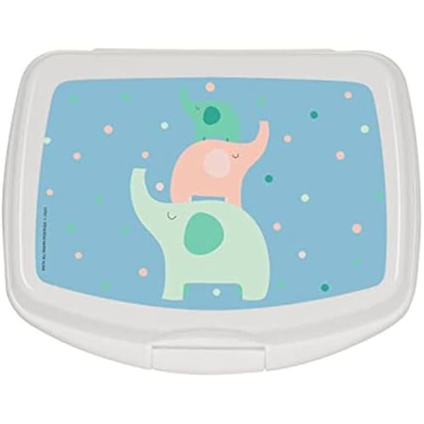 Sandwichboks - SAFTA - Rektangulær - Mintgrøn - 17 x 14 x 6 cm - Overlegen kvalitet