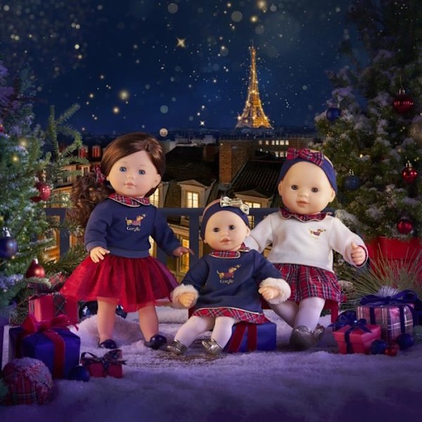 Poupon - COROLLE - Bebis Kram Margaux - Corolle i festligheter Blå