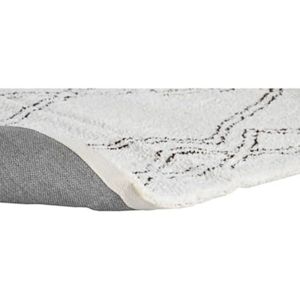Matta - HOME ESPRIT - Svart Beige - 175 x 100 x 3 cm - Rektangulär - Inomhus Flerfärgad