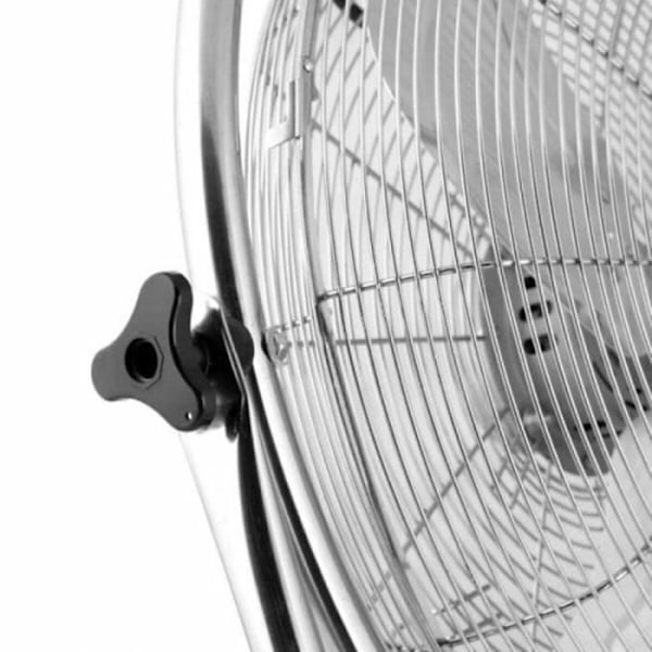 Gulvventilator - Orbegozo - PWM2232 - Sølv Sort - 45 W - 60 dB Silver Svart