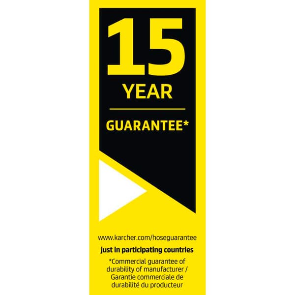 KARCHER Performance Plus vandslange - 19 mm 3/4" - 50 m Gul og sort