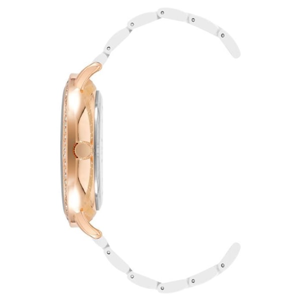 Naisten kello - Juicy Couture - JC1310RGWT - Metalli - 36 MM - Kvartsikello - Ruusukulta vit/vit
