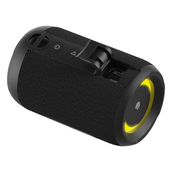 NGS ROLLER FURIA 2 BLACK: 20W IPX7 BT/TWS, AUX, batteri 7 timer. Sort