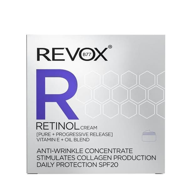 REVOX - Retinol Daglig beskyttelse SPF 20 - 50ml Hvid