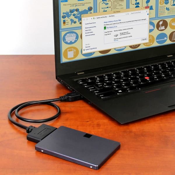 USB 3.1-adapter - StarTech.com - USB312SAT3CB - 10 Gb/s - SATA III - Sort