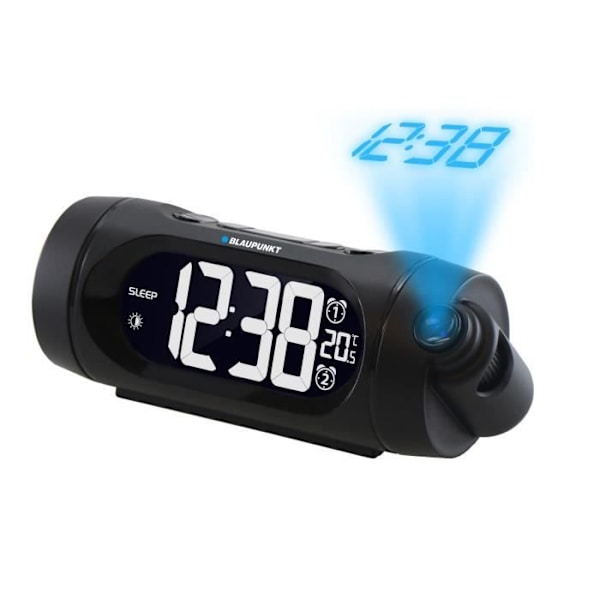 Blaupunkt CRP9BK, Kello, FM, PLL, LED, Musta, Aika, AAA