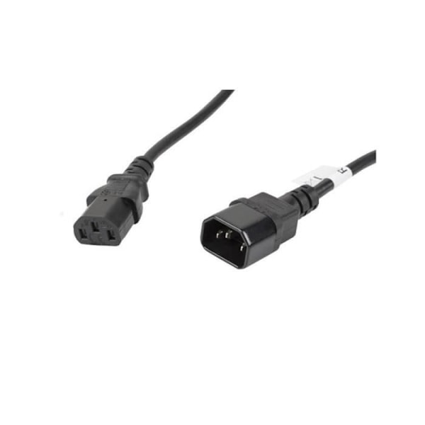 LANBERG CPU STRØMFORSYNINGSKABEL IEC320 C13 H/IEC320 C14 M VDE 5M