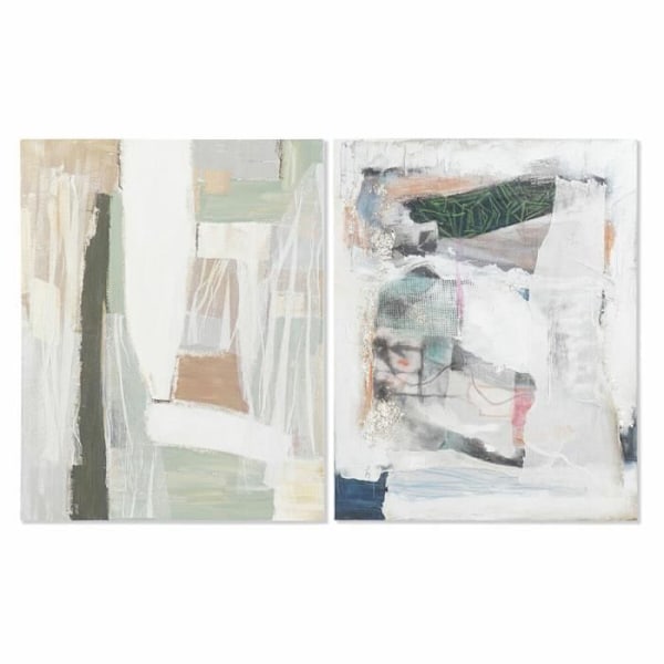 ram 80 x 3,7 x 100 cm urban abstrakt (2 enheter)