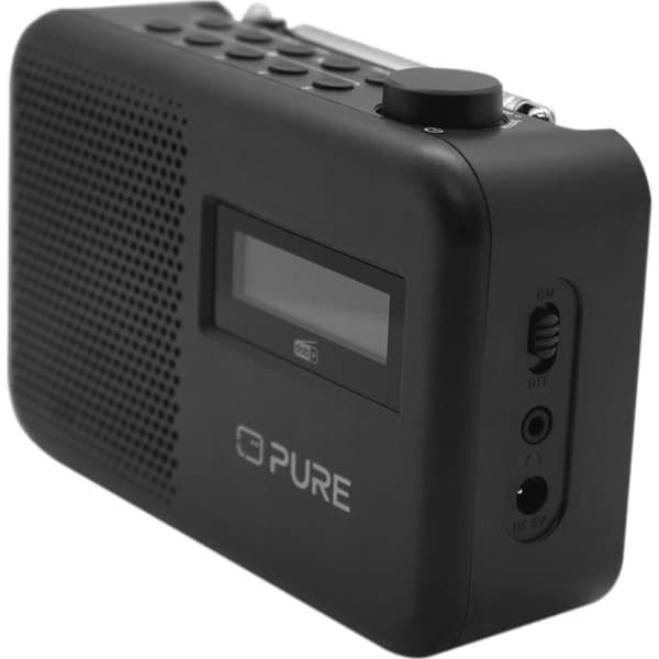 Radio Pure Elan One2 puuvilla valkoinen Sort