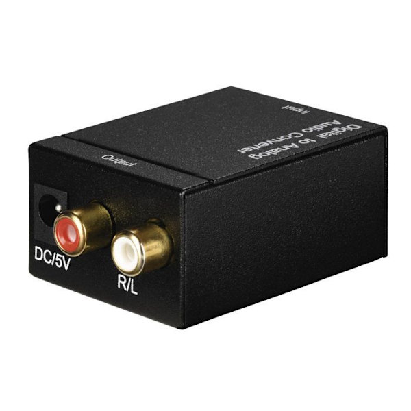 AUD.OPT/COAX=>ANALOG KONVERTER